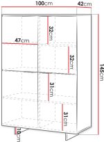 Μπουφές Alma high - Image 4