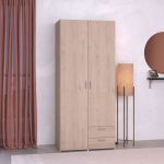 Ντουλάπα Dorm δίφυλλη- Fusiko-Χωρίς πατάρι