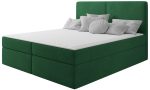 Επενδυμένο κρεβάτι Claire με στρώμα και ανώστρωμα-Prasino-160 x 200