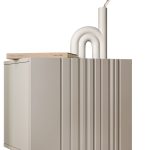 Σετ 2 βοηθητικά τραπεζάκια Isla-Mpez