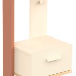 Κομοδίνο Camilla-Terracotta