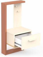 Κομοδίνο Camilla-Terracotta - Image 3