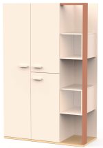 Ντουλάπα Camilla-Terracotta - Image 4