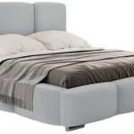 Επενδυμένο κρεβάτι Olweria-Gkri-180 x 200