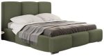 Επενδυμένο κρεβάτι Olweria-Prasino Skouro-160 x 200