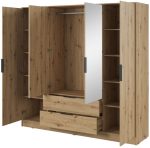 Ντουλάπα Nelly III τετράφυλλη-Fusiko - Image 4