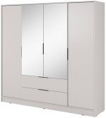 Ντουλάπα Nelly III τετράφυλλη-Cashmere