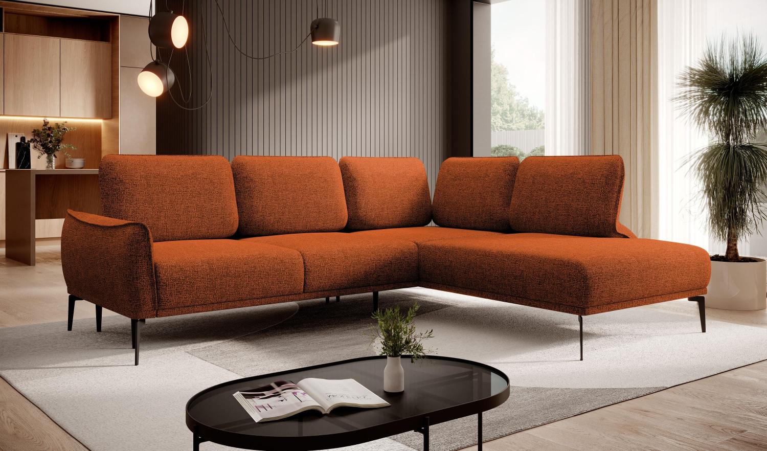Γωνιακός καναπές Hydra-Portokali-Δεξιά - Image 2