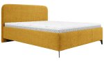 Επενδυμένο κρεβάτι Holly-Moustardi-140 x 200 - Image 4