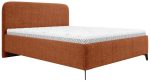 Επενδυμένο κρεβάτι Holly-Portokali-160 x 200 - Image 5