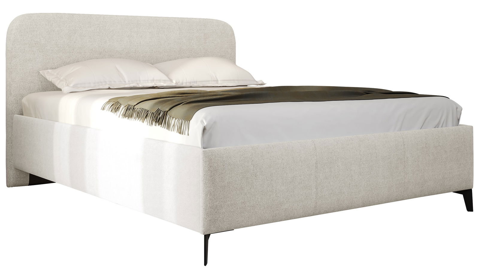 image_846455_bed_holly_white_2.1_c_1 Επενδυμένο κρεβάτι Holly-Leuko-160 x 200 - Image 1