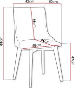 Καρέκλα Monti V-Gkri - Image 2