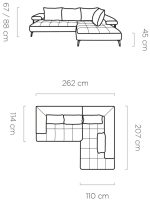 Γωνιακός καναπές Model-Mple-Δεξιά - Image 3