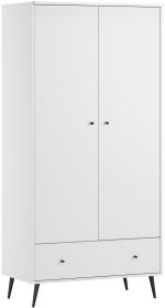 Ντουλάπα Blanca δίφυλλη