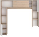 Εταζέρα για σύνθετο σαλονιού Eden-Fusiko-Leuko - Image 4