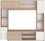 Εταζέρα για σύνθετο σαλονιού Eden-Fusiko-Leuko - Image 6