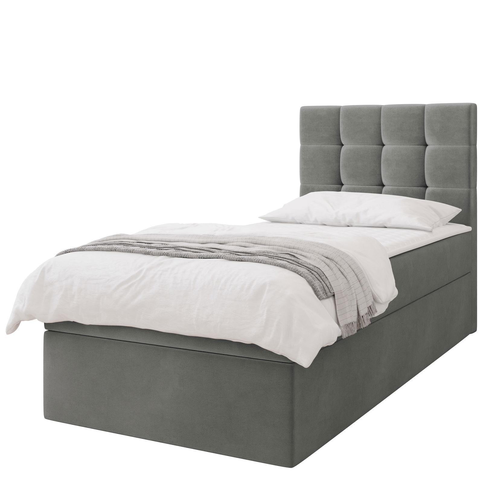 image_850396_5903211381508_4 Επενδυμένο κρεβάτι Cineplex-Gkri Skouro-80 x 200 - Image 1