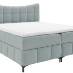 Επενδυμένο κρεβάτι Nova-Gkri Anoixto-140 x 200