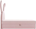 Επενδυμένο κρεβάτι Bunny Light-Roz-Deksia - Image 4
