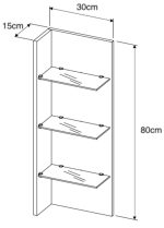 Ραφιέρα Spotlight κρεμαστή - Image 3