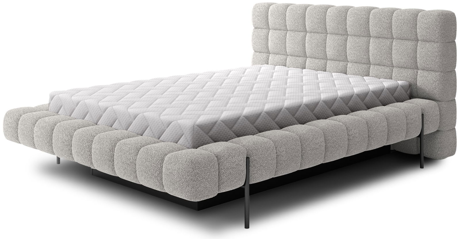 image_853138_be-mag-met-04roy_wb2__1 Επενδυμένο κρεβάτι Cloud-Gkri Anoixto-160 x 200 - Image 1