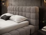 Επενδυμένο κρεβάτι Cloud-Kafe Anoixto-140 x 200 - Image 6