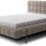 Επενδυμένο κρεβάτι Cloud-Kafe Anoixto-160 x 200