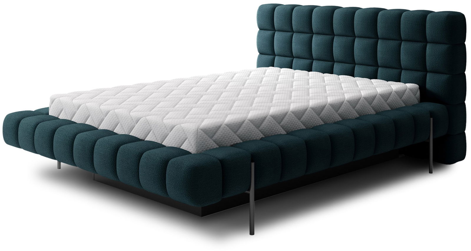 image_853414_be-mag-met-40amo_wb2_ Επενδυμένο κρεβάτι Cloud-Mple Skouro-140 x 200 - Image 1