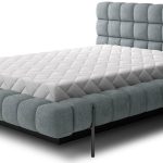 Επενδυμένο κρεβάτι Cloud-Olive-160 x 200