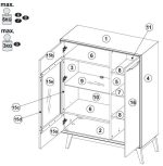 Βιτρίνα Chervil 2D short - Image 4