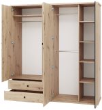 Ντουλάπα Cali τετράφυλλη - Image 2