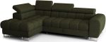Γωνιακός καναπές Lordy mini-Prasino-Αριστερή