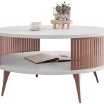 Τραπεζάκι σαλονιού Roenni Ember-Leuko