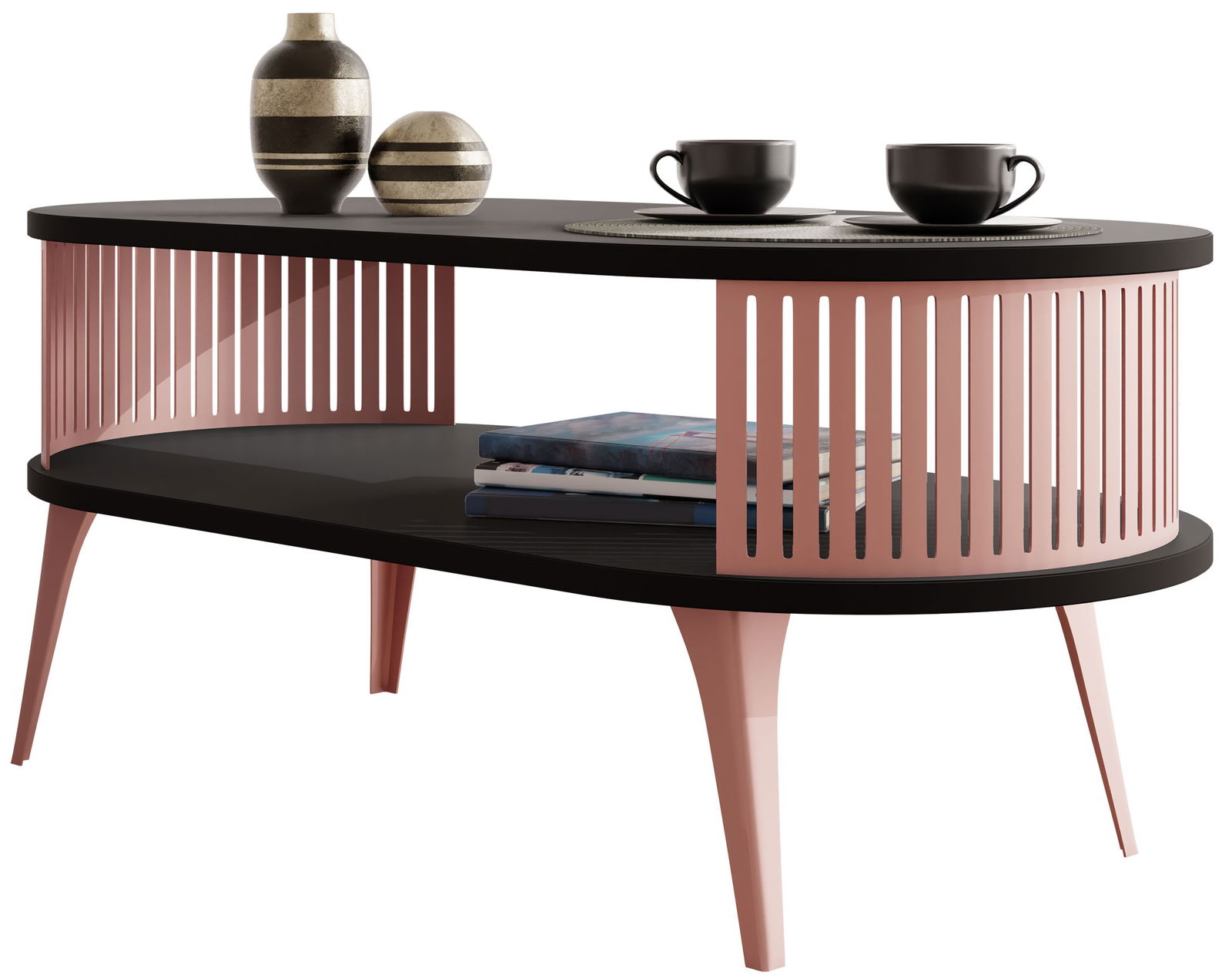 image_858506_miedziany_czarny_molet_15 Τραπεζάκι σαλονιού Roenni Ember ΙΙ-Mauro - Image 1