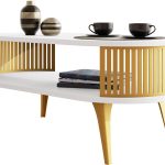 Τραπεζάκι σαλονιού Fikoli GD II-Leuko