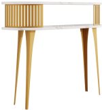 Κονσόλα Roenni Gold-Leuko Marmaro - Image 3