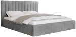 Επενδυμένο κρεβάτι Cosmos-Gkri-200 x 200
