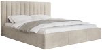 Επενδυμένο κρεβάτι Cosmos-Ekrou-200 x 200