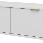 Έπιπλο τηλεόρασης Queen-Leuko-Μήκος: 140 εκ.