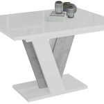 Τραπέζι Viney επεκτεινόμενο-leuko gualistero - concrete