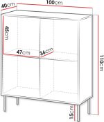 Μπουφές Tresse 4D-Mpez - Image 3