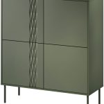 Μπουφές Tresse 4D-Prasino Skouro