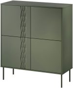 Μπουφές Tresse 4D-Prasino Skouro