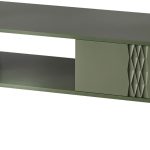 Τραπεζάκι σαλονιού Tresse-Prasino Skouro