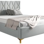 Επενδυμένο κρεβάτι Totti-Gkri Anoixto-140 x 200