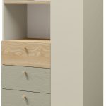 Συρταριέρα Yuki 1D 3S tall -Menta