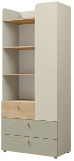 Βιβλιοθήκη Yuki 1D 3S tall-Menta