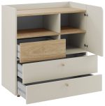 Συρταριέρα Yuki 1D 3S short-Mpez - Image 2