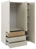 Ντουλάπα Yuki τρίφυλλη-Menta - Image 3