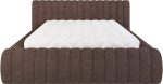 Επενδυμένο κρεβάτι Carlito-Kafe-140 x 200 - Image 4